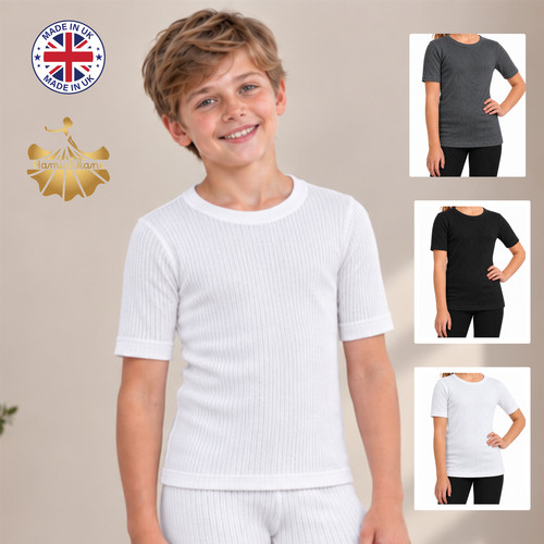 Kids thermal vest short sleeve - kids,