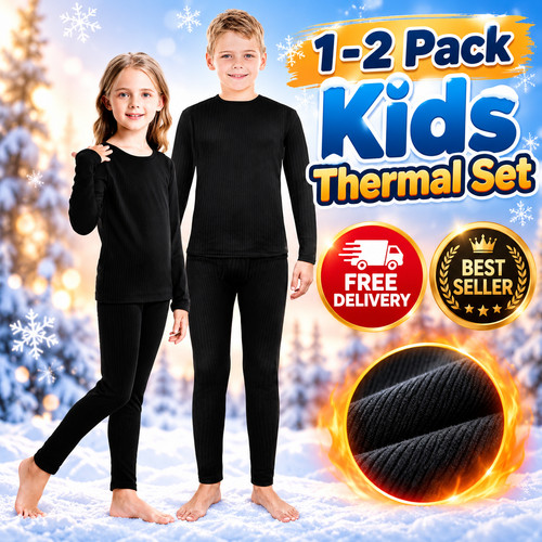 Kids thermal long johns - long,